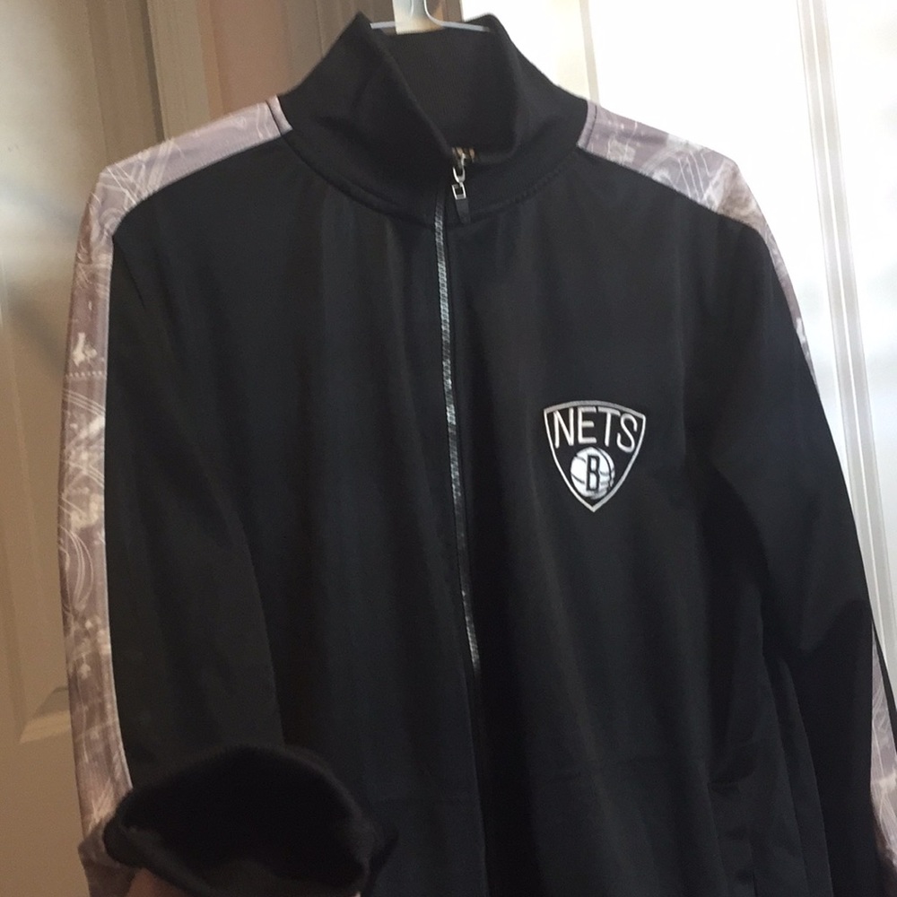 Zipway NBA Nets basketball jacket size large